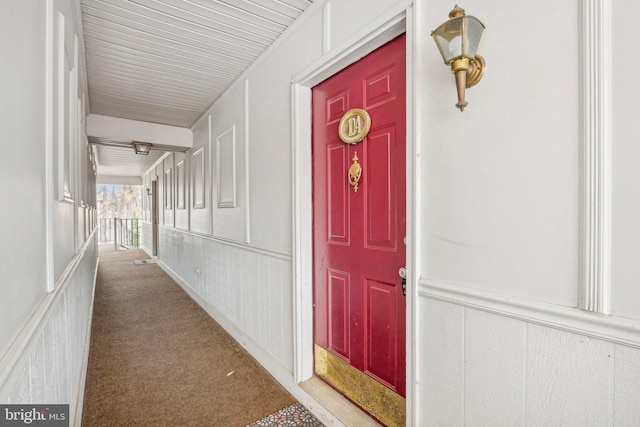 view of entrance to property