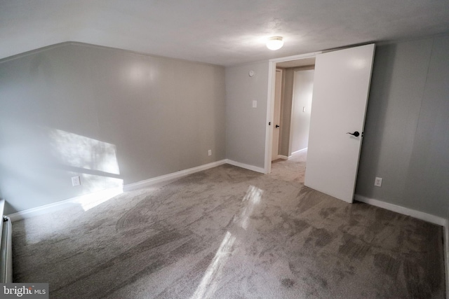 empty room with carpet floors