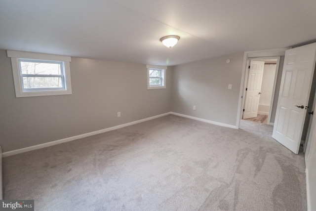 6381 Glatfelters Station Rd, Seven Valleys, PA 17360 - basement with baseboards and carpet