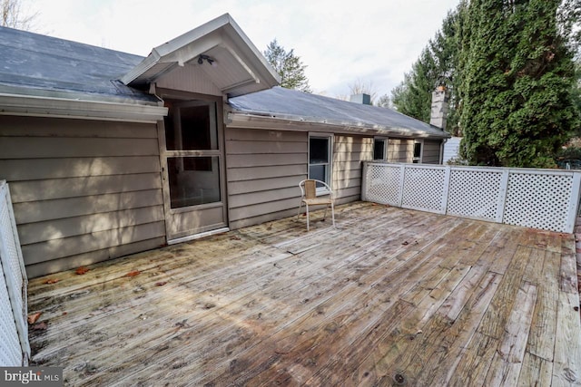 6381 Glatfelters Station Rd, Seven Valleys, PA 17360 - view of wooden deck