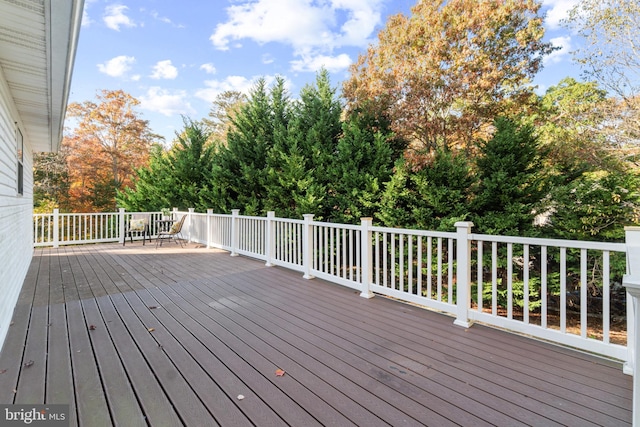 view of deck