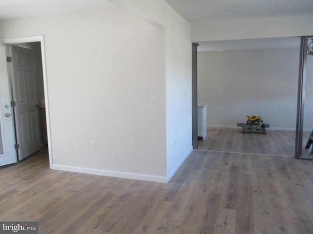 22403 Marsh Creek Rd, Preston, MD 21655 - hall featuring wood finished floors and baseboards