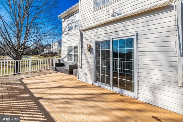 view of deck