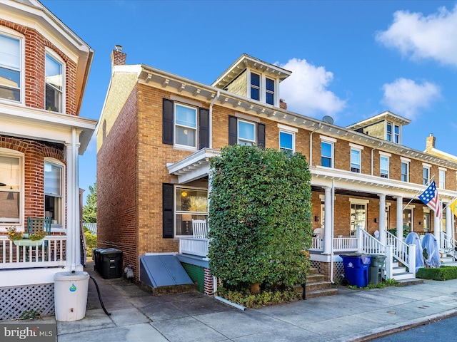 view of townhome / multi-family property