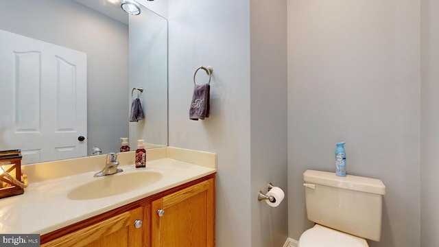 143 Mayor Ln, Felton, DE 19943 - half bath with vanity and toilet