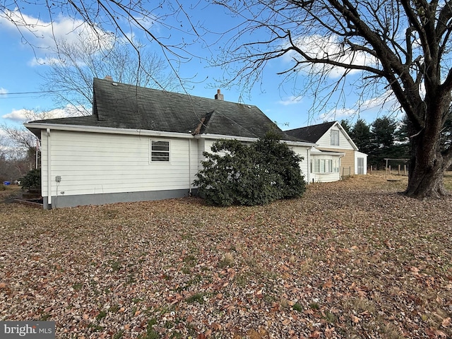 view of property exterior