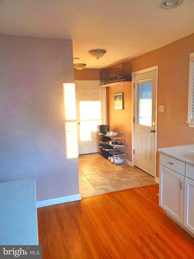 451 Ridge Pike, Lafayette Hill, PA 19444 - foyer entrance featuring baseboards and light wood-type flooring