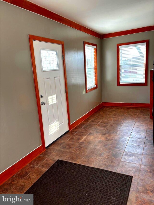 451 Ridge Pike, Lafayette Hill, PA 19444 - foyer entrance with healthy amount of natural light and baseboards