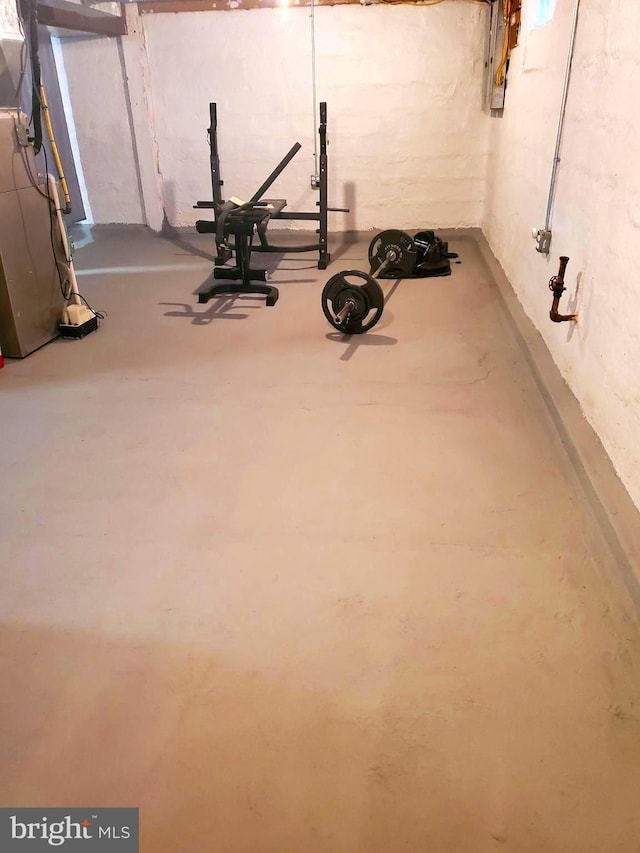 451 Ridge Pike, Lafayette Hill, PA 19444 - workout area with heating unit