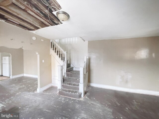 1500 N 56th St, Philadelphia, PA 19131 - stairs featuring baseboards