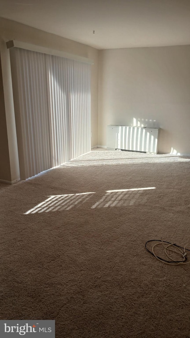 empty room with carpet flooring