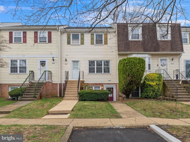 view of townhome / multi-family property