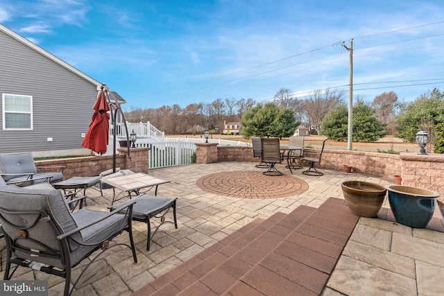 view of patio