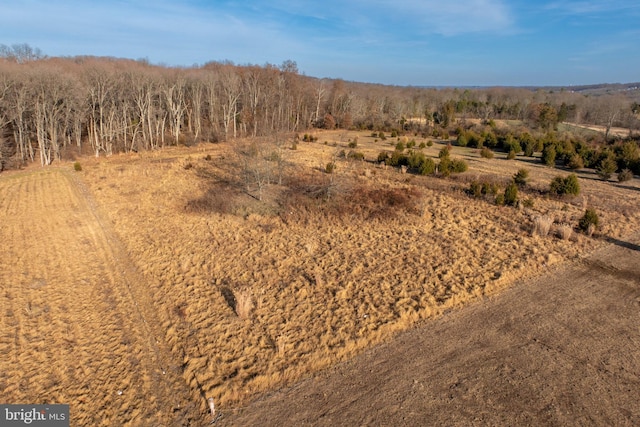 exterior space featuring a rural view