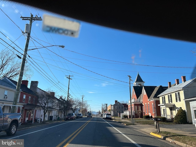 view of street