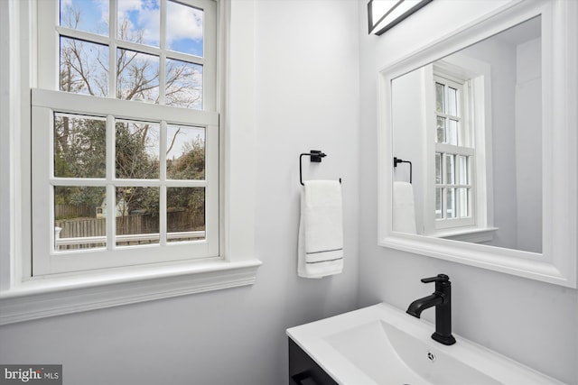 bathroom featuring sink