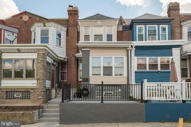 view of townhome / multi-family property