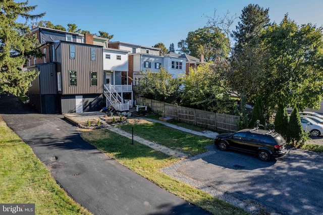 view of townhome / multi-family property