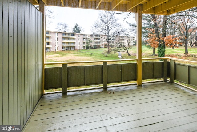 view of deck