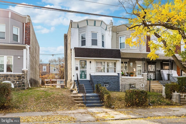 view of townhome / multi-family property