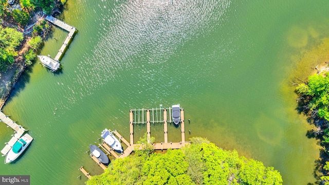 216 Pelagic Ln, Solomons, MD 20688 - aerial view of a nearby body of water