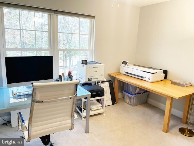 216 Pelagic Ln, Solomons, MD 20688 - office area featuring carpet