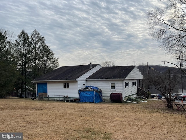 view of rear view of house