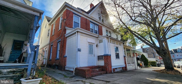 view of property exterior