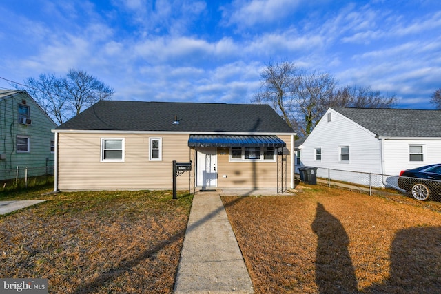 view of front of house