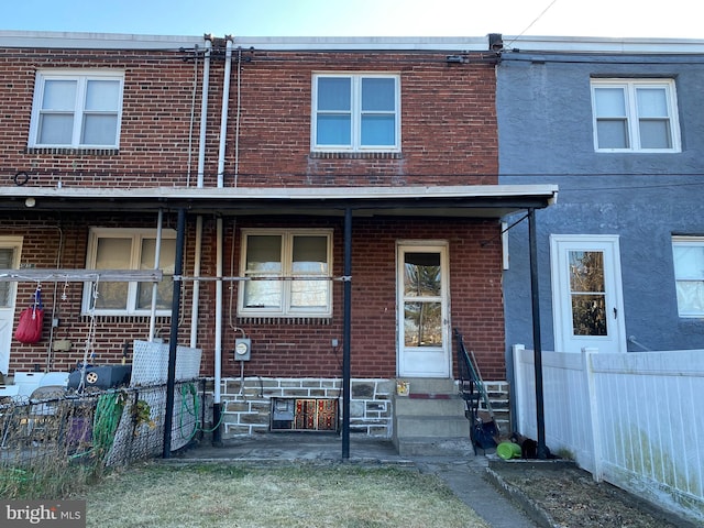 view of rear view of property