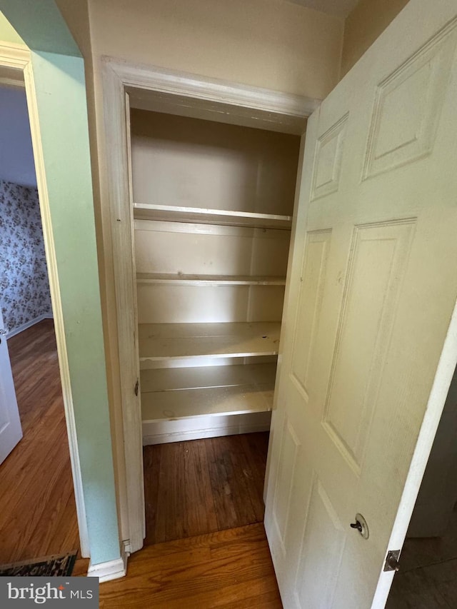 view of closet