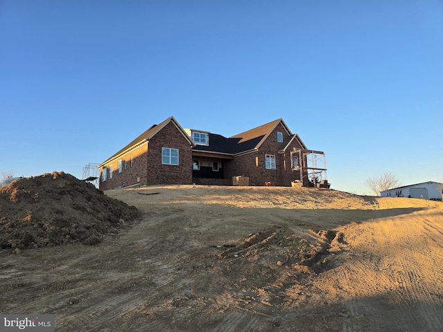 view of rear view of house