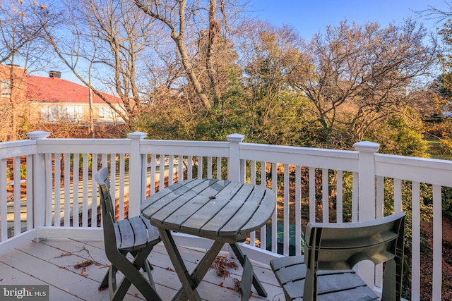 view of deck