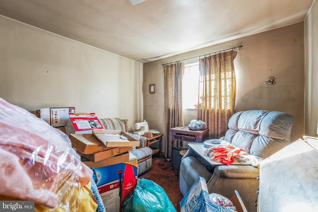 view of sitting room