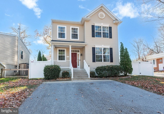 view of front of house