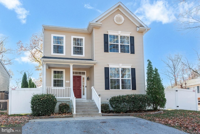 view of front of house