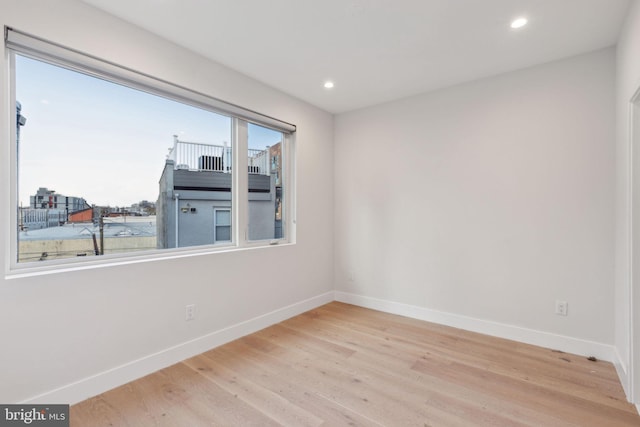 1610 Germantown Ave Unit C, Philadelphia, PA 19122 - empty room with wood finished floors and recessed lighting