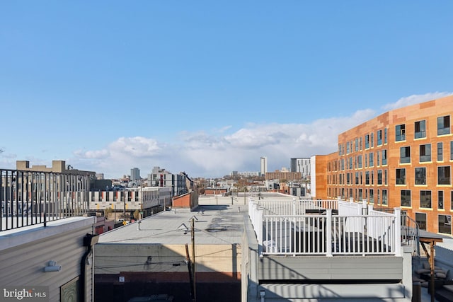 1610 Germantown Ave Unit C, Philadelphia, PA 19122 - dock with a view of city and a balcony
