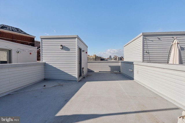 1610 Germantown Ave Unit C, Philadelphia, PA 19122 - view of patio / terrace with an outdoor structure