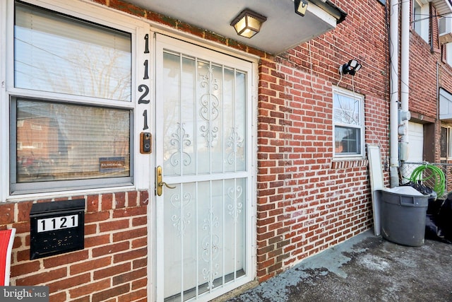 view of entrance to property