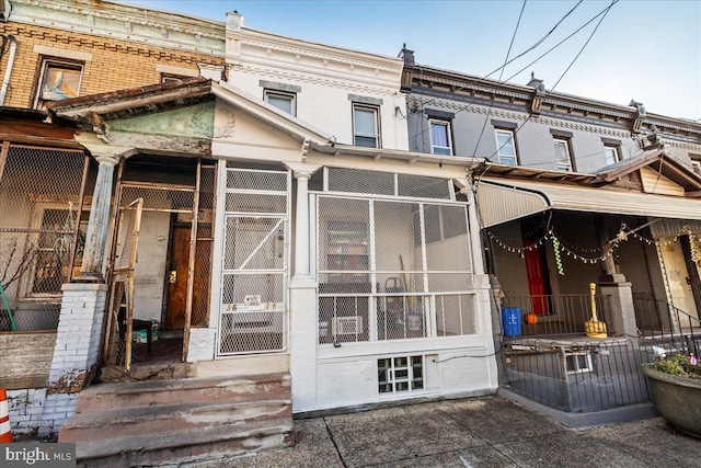 view of rear view of property