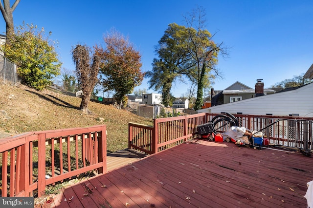 view of deck