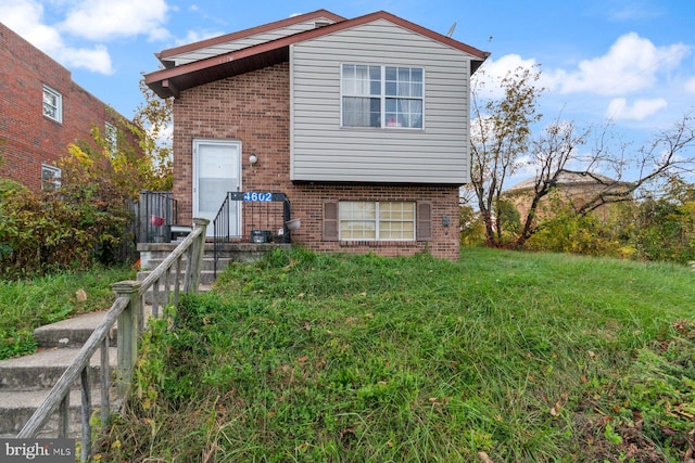 view of rear view of property