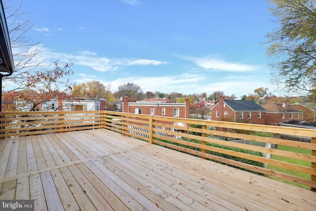 view of deck