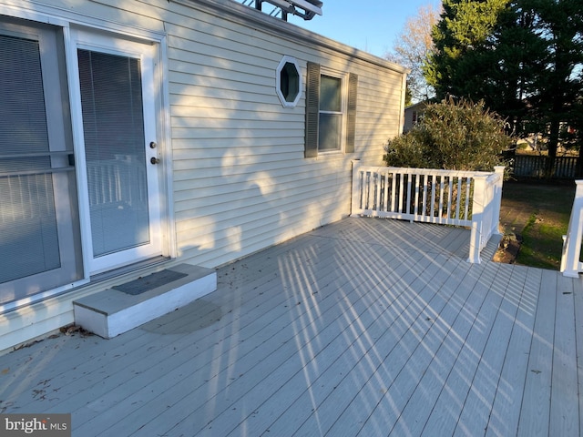 view of deck