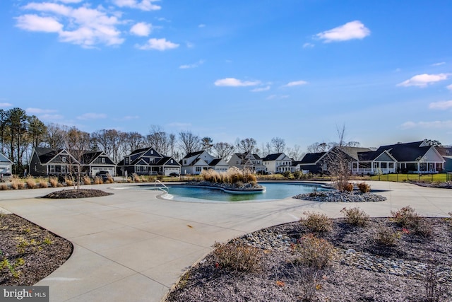 surrounding community featuring a pool