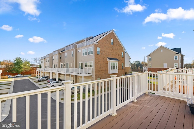 view of deck