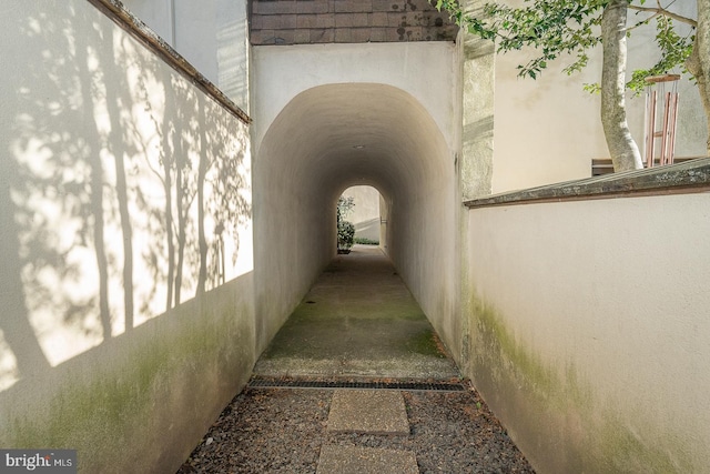 view of hallway