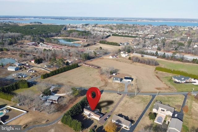 30437 Holts Landing Rd, Dagsboro, DE 19939 - aerial view of property's location with a nearby body of water