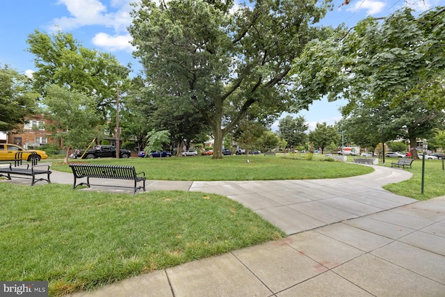 5024 9th St NW Unit 301, Washington, DC 20011 - view of home's community with a lawn